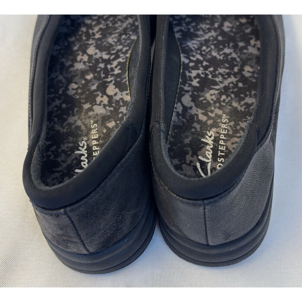 CLARKS Cloudsteppers Breeze Ayla Round Toe Slip On Flats Women 6.5 Cushioned - Picture 6 of 10